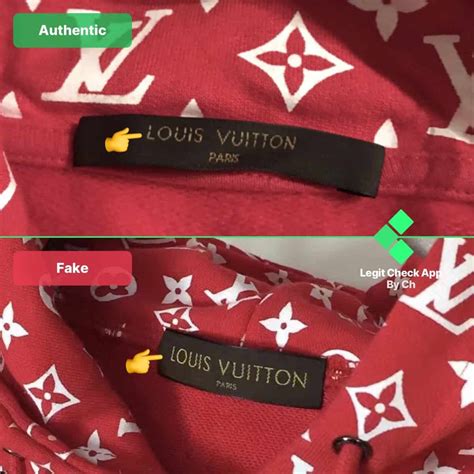 real vs fake supreme louis vuitton bifold|louis vuitton false supreme x.